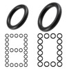 MILYARD 80 Pcs Pressure Washer O-Rings for 1/4", 3/8" Quick