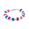 BlueRica Red White & Blue Puka Shell Chips Necklace &