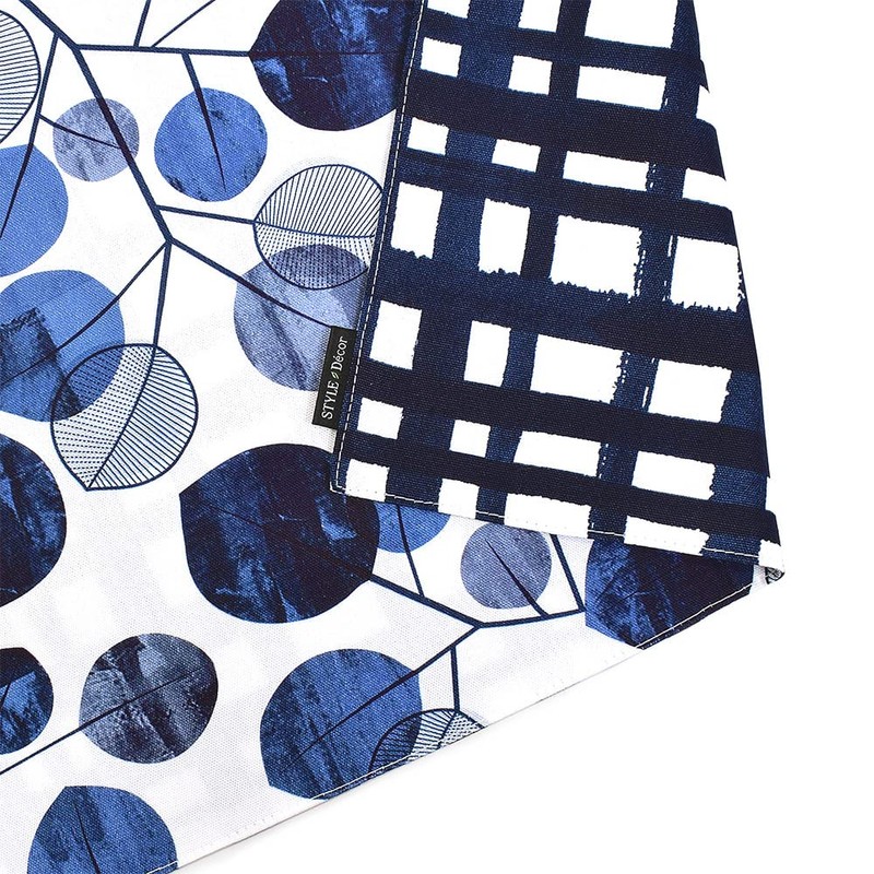 W2602200 Table Runner, Reversible, 100% Cotton, Scandinavian, Stylish, Table Center,
