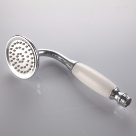 Skybath Shower Head Traditional Victorian Style Handheld Shower Sprayer Metal Brass Chrome