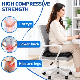 3D Air Cell Seat Cushion for Car, Office and Home – Lightweight Breathable Seat Pad for Everyday Sitting
