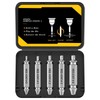 Newte Screw Extractor Set, 5-Piece HSS 4341 Kit for Stripped