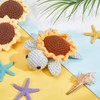 FREEBLOSS Set of 4 Crochet Set, Adorable Sunflower Turtle Crochet