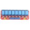 DC 12V 8‑Channel High Low Level Dyal Ttigger Relay Module