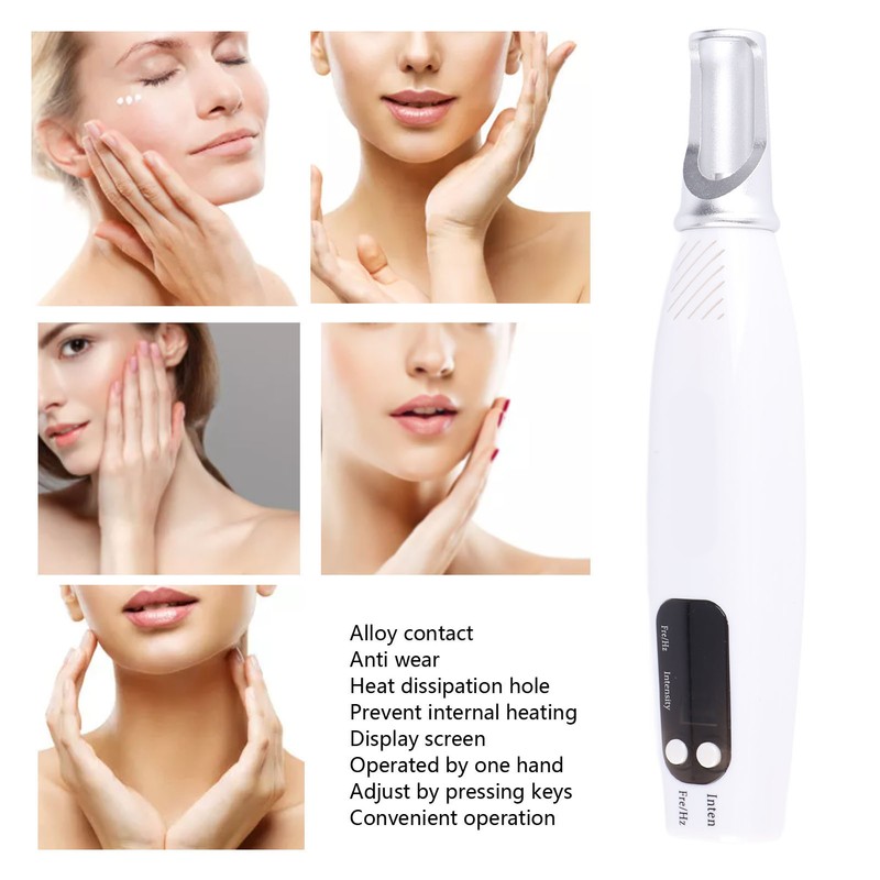 Red Lighting Spot Pen Reduce Freckles Nevus Remove Tattoo Electric