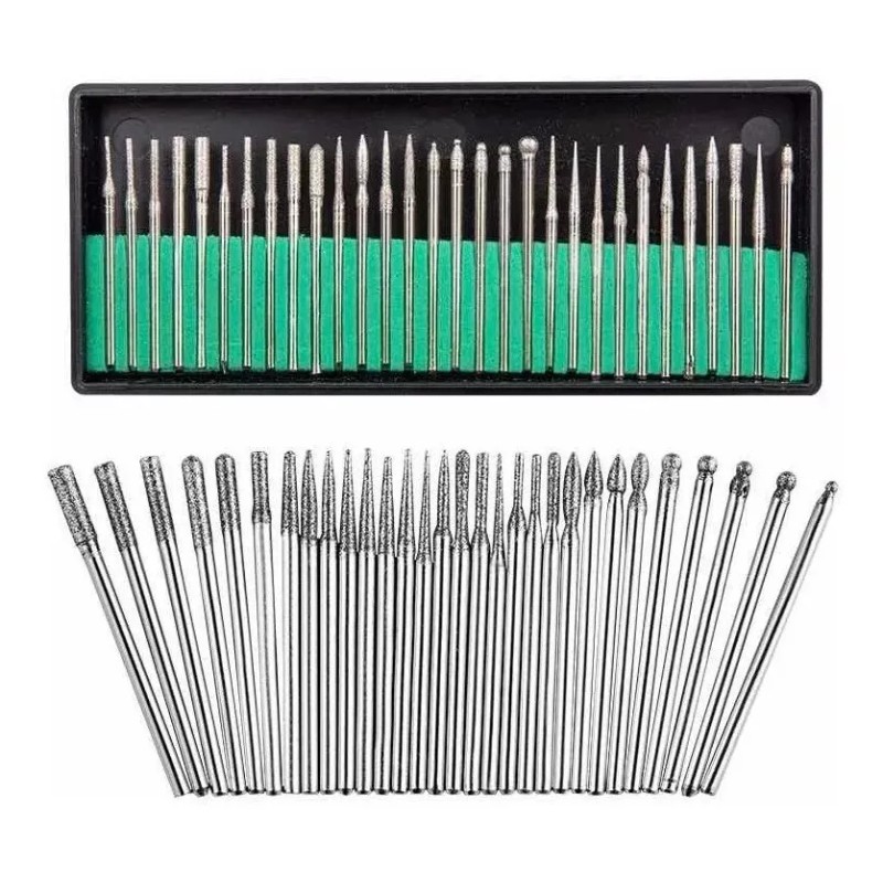 Mussa 42 Puntas Brocas Mixtas Para Esmeril Drill Profesional Uñas