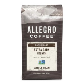 Whole Foods Market Allegro Coffee Extra Dark French Whole Bean Coffee, 12 oz