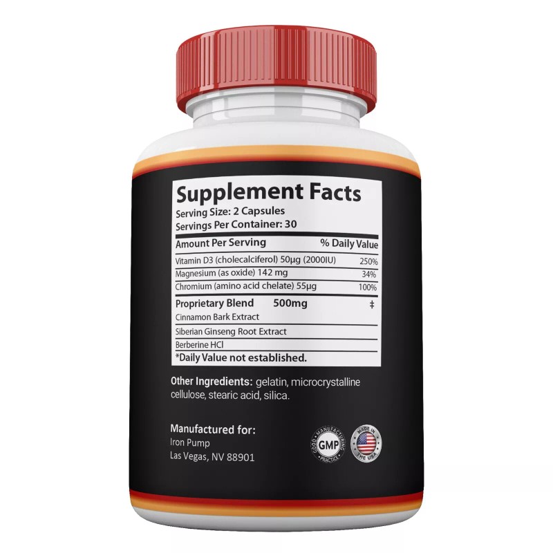 Iron Pump Blood Pills, Iron Pump ed Capsules + Max