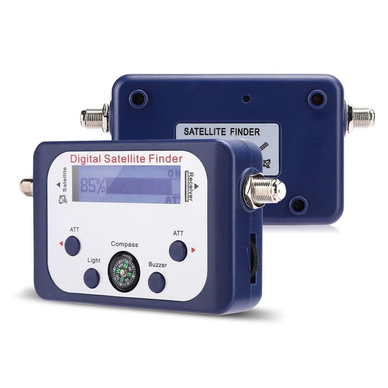 Digital Satellite Finder, 950-2150MHz Satellite Finder Meter with LCD Display