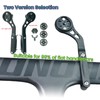 NELboNs Bike Computer Adapter Bracket Compatible with Gar min, Bry