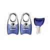 Masterlock - Cadenas s'entrouvrant fusion coloris assortis / 2 -