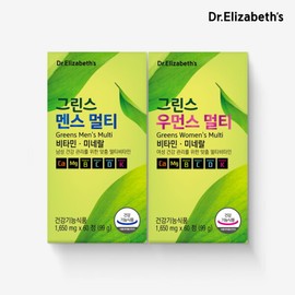Dr. Elizabeth 닥터엘리자베스 () 그린스 멘스 멀티 + 우먼스 멀티 Dr. Elizabeth Greens Men's Multi + Women's Multi