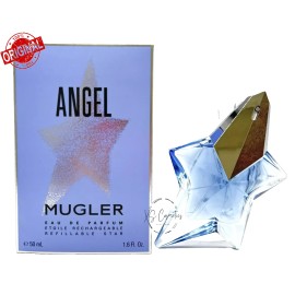 Thierry Mugler Angel by Thierry Mugler for Women 1.6 oz Eau de Parfum Refillable Star Spray NEW