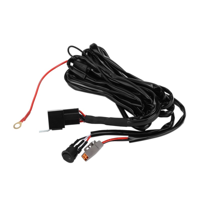 40A 12V Wiring Harness LED Spot Light Modification DT Interface