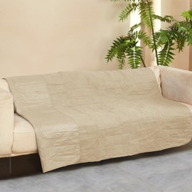 Kritter Planet No Slip Pet Couch Cover, Waterproof Dog Bed Cover, Washable Sofa Furniture Protector Mat for Dogs Cats