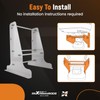 Tour Pak Pack Wall Mount Storage Rack Holder for Harley