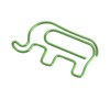 100pcs Paper Clip Cute Elephant Shaped Stainless Steel Paper Clip