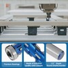 2Pcs 1/2inch Shank Flush Trim Router Bit Set Carbide Flush