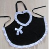 Hyzrz Hot Black Royal Waitress Cooking Chef Bib Aprons for