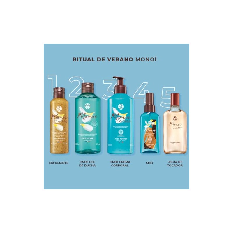 Yves Rocher Maxi Set Corporal Monoi de Tahiti Crema Corporal