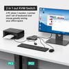 MT-VIKI USB 3.0 KVM Switch HDMI, (3 USB-A+ 1 USB-C),