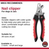 Mikki Dog, Cat Claw and Nail Clipper, Trim, Scissor for