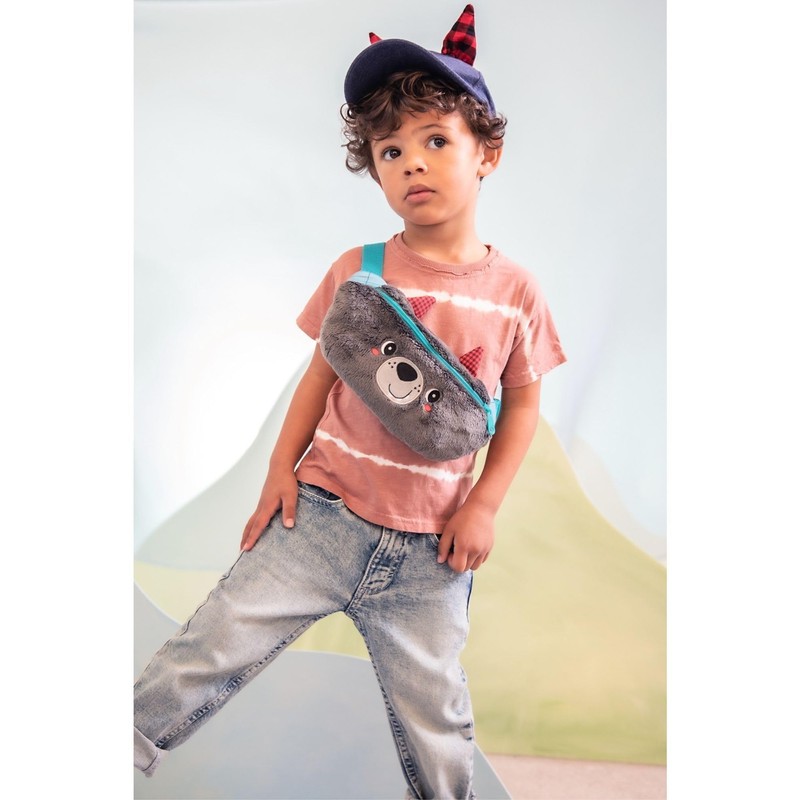 Louis Lilliputiens Children's Bum Bag Turquoise, turquoise