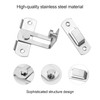 Door Latch Right Angle 90 Degree Folding Latch Stainless Steel