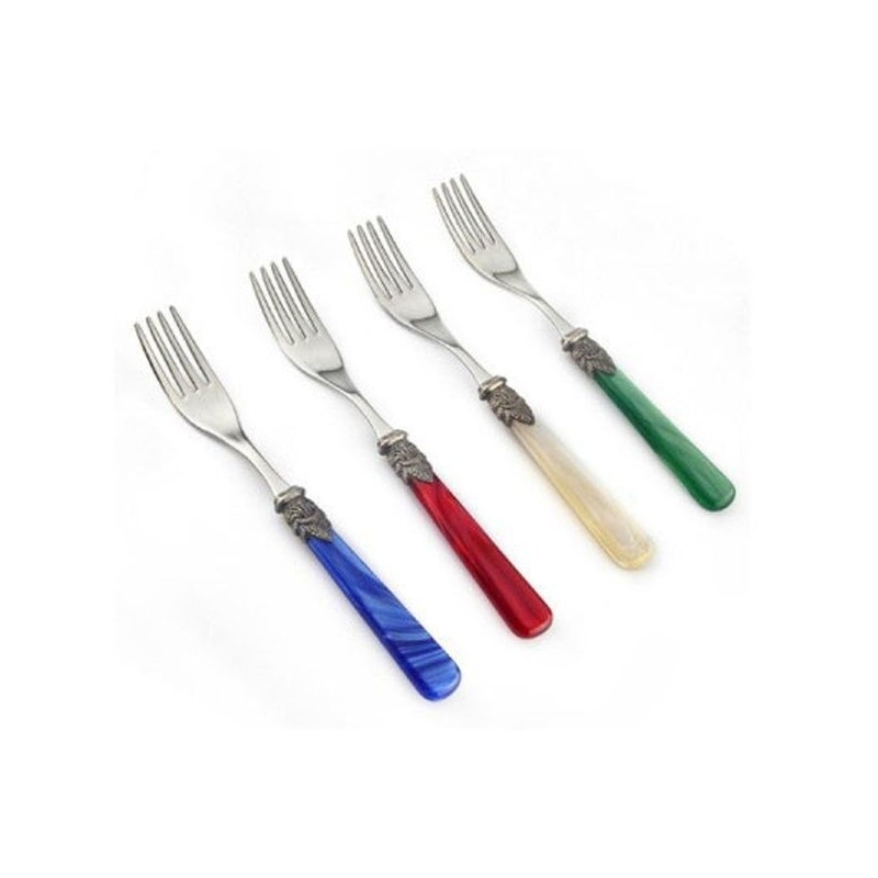 (NS Home Shopping) EME Italian-Made Napoleon Teaspoon/Teafork 4P33185575 / (NS홈쇼핑)EME