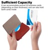 JONYEE Business Credit Card Holders, Magnetic Sealing Anti Drop, PU