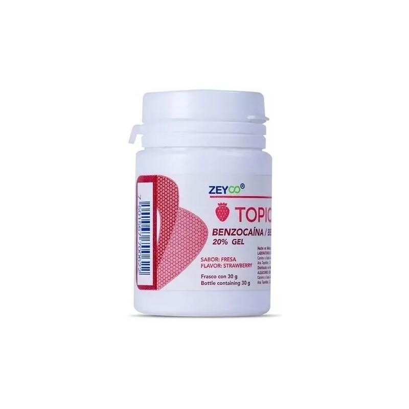 Zeyco Topicaína Benzocaína Frasco Zeyco ( 2 Tarros )