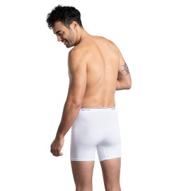 Fruit of the Loom Fruit of the Loom Men's Coolzone Boxer Briefs, Moisture Wicking & Breathable, Assorted Color Multipacks, 7 Pack-White, Small
