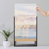 Podronale 24x48 Poster frame, Plexiglass, Black Snap Frames, Coating Aluminum
