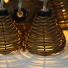 10Pcs Rattan Lamps String Lights LED Rattan Balls Fairy Lights