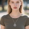 Saint Raphael Necklace 925 Sterling Silver St Raphael Pendant Patronus
