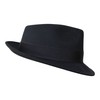 B&S Premium Doyle - Teardrop Fedora Hat - 100% Wool