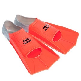 Mad Wave Training Fins - Orange 33-34