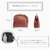 RafiCaro Women's Shoulder Bag with Coin Pouch Strap, Cowhide Leather,
