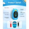Children Fingertip Pulse Oximeter Blood Oxygen Saturation Monitor for Child