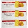 Butter Coconut Biscuits, 7.05 oz, 200g,3 Packs