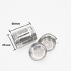 Loose Tea Steeper Extra Fine Mesh, Reusable Tea Infuser Metal,
