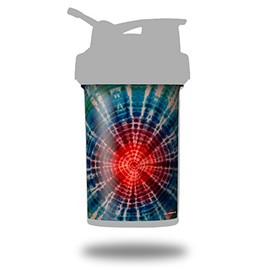 Decal Style Skin Wrap works with Blender Bottle 22oz ProStak Tie Dye Bulls Eye 100 (BOTTLE NOT INCLUDED)