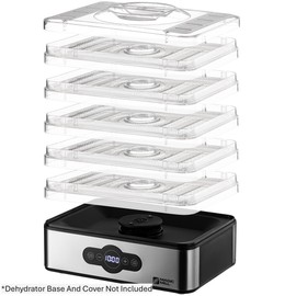 Stainless Steel Replacement Trays Set for Magic Mill Food Dehydrator Machine Model Number MFD-5000 (5 Pack)