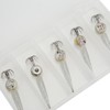 5pcs LED Octopus Hook Strong Penetration High Carbon Steel Electronic