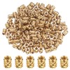 150 Pcs M3 Threaded Inserts, Knurled 3D Printing Nuts, Embedment