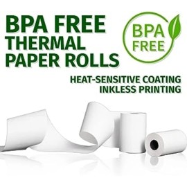 Clover (50 Rolls) 3 1/8 x 150 Thermal Paper Receipt Rolls POS Cash Register TSP100