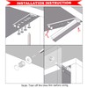 MARNER 20 Pack Magnetic Push Latches for Cabinet, Push to