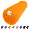 Sol Living Yoga Bolster Pillow for Restorative Yoga Meditation Bolster