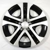 Brighter Design Set of 4 Silver w/Black 5 Spoke 17"