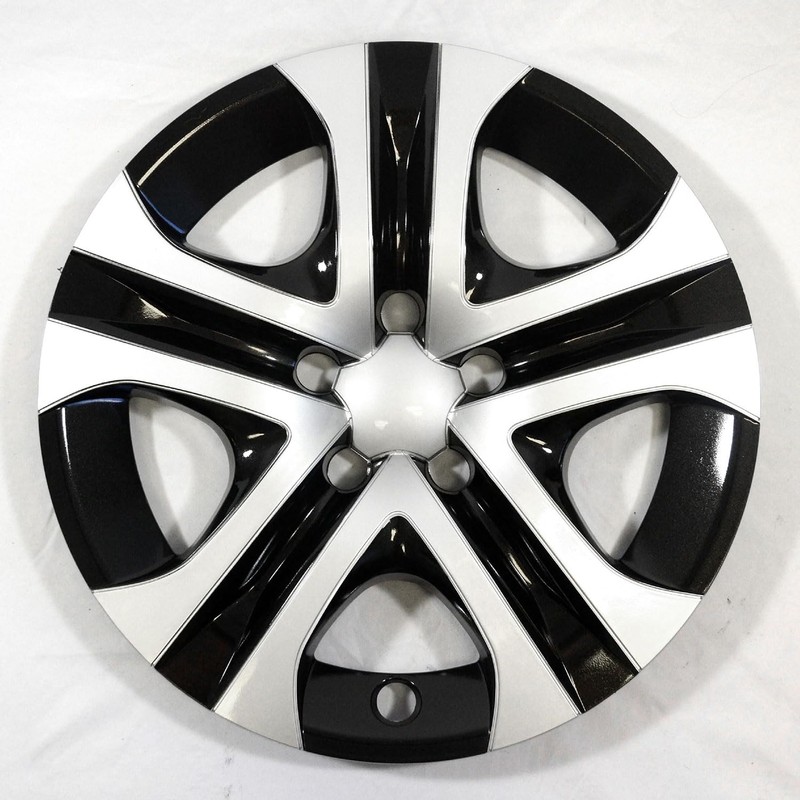 Brighter Design Set of 4 Silver w/Black 5 Spoke 17"